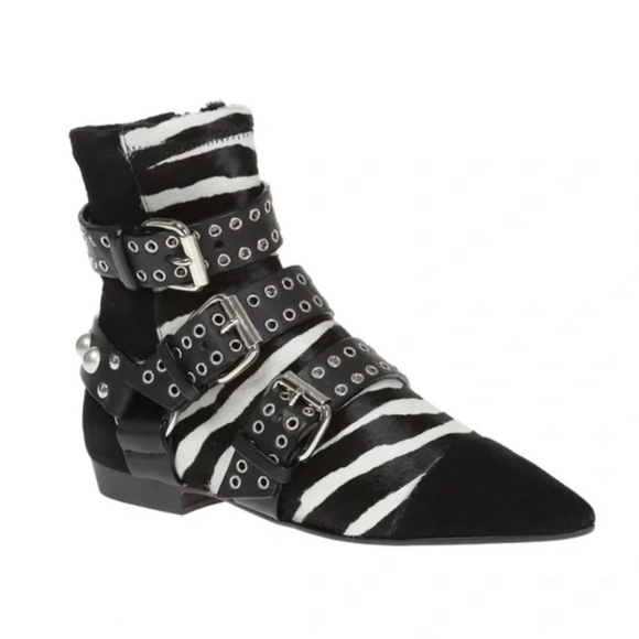 Isabel Marant. Rolling Zebra print pony hair boots. US 8 - Picture 2 of 5